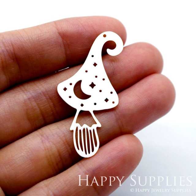 Stainless Steel Jewelry Charms, Mushroom  Stainless Steel Earring Charms, Stainless Steel Silver Jewelry Pendants, Stainless Steel Silver Jewelry Findings, Stainless Steel Pendants Jewelry Wholesale (SSD1554)