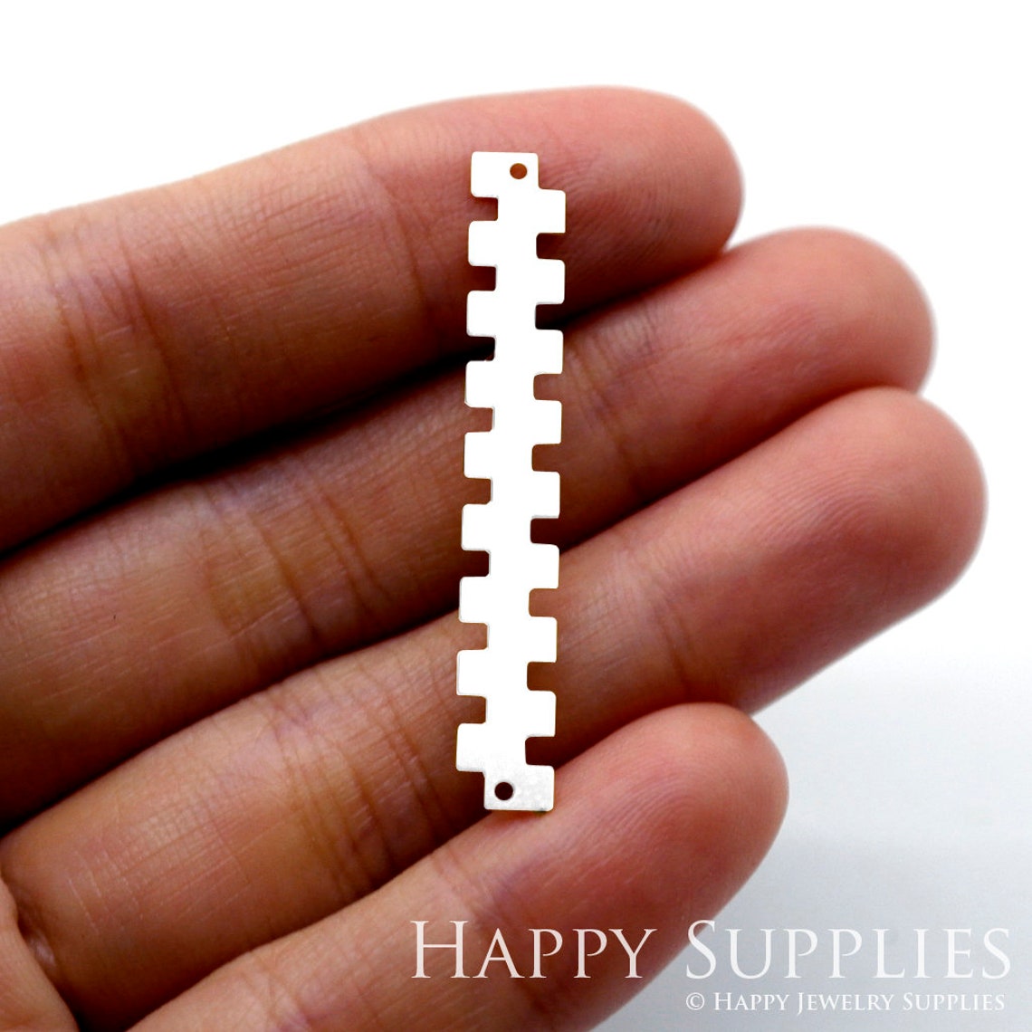 Stainless Steel Jewelry Charms, Link Bar Stainless Steel Earring Charms, Stainless Steel Silver Jewelry Pendants, Stainless Steel Silver Jewelry Findings, Stainless Steel Pendants Jewelry Wholesale (SSD1573)