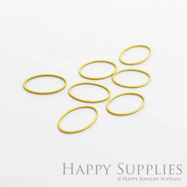 Brass Jewelry Charms, Oval Raw Brass Earring Charms, Brass Jewelry Pendants, Raw Brass Jewelry Findings, Brass Pendants Jewelry Wholesale (NZG54)