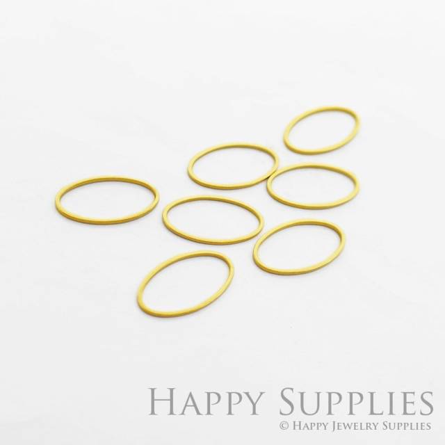 Brass Jewelry Charms, Oval Raw Brass Earring Charms, Brass Jewelry Pendants, Raw Brass Jewelry Findings, Brass Pendants Jewelry Wholesale (NZG54)