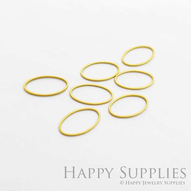 Brass Jewelry Charms, Oval Raw Brass Earring Charms, Brass Jewelry Pendants, Raw Brass Jewelry Findings, Brass Pendants Jewelry Wholesale (NZG54)