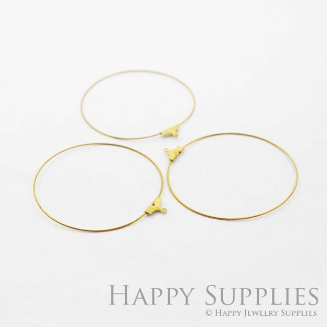 Brass Jewelry Charms,  Circle Raw Brass Earring Charms, Brass Jewelry Pendants, Raw Brass Jewelry Findings, Brass Pendants Jewelry Wholesale (NZG57)