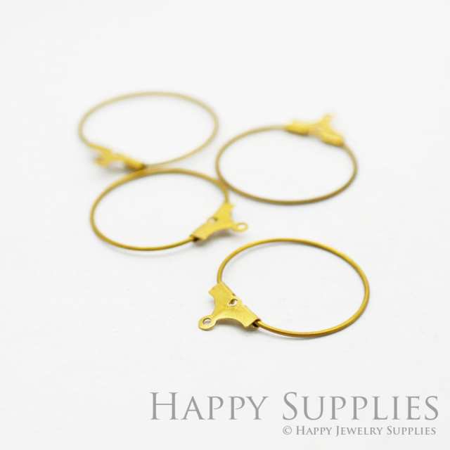 Brass Jewelry Charms, Round Raw Brass Earring Charms, Brass Jewelry Pendants, Raw Brass Jewelry Findings, Brass Pendants Jewelry Wholesale (NZG57)