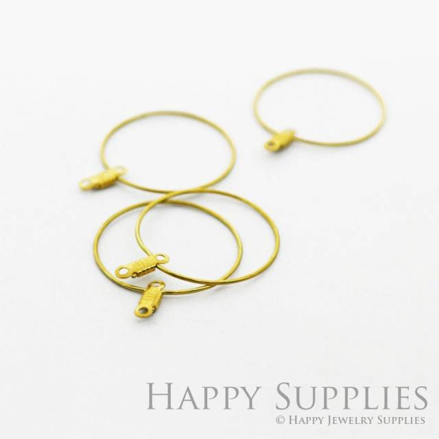 Brass Jewelry Charms,  Round Raw Brass Earring Charms, Brass Jewelry Pendants, Raw Brass Jewelry Findings, Brass Pendants Jewelry Wholesale (NZG66)