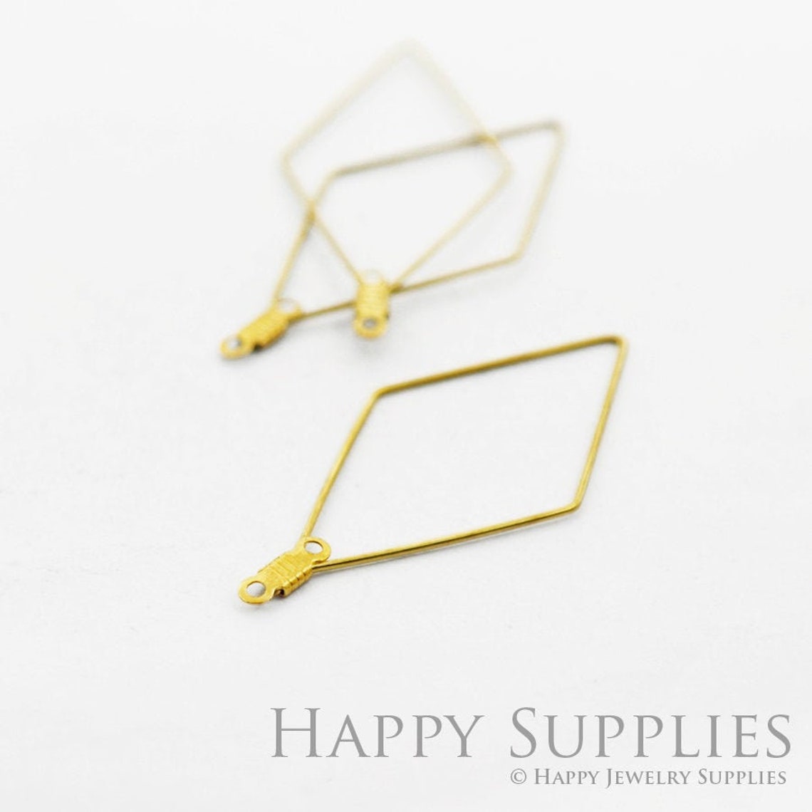 Brass Jewelry Charms,  Diamond Raw Brass Earring Charms, Brass Jewelry Pendants, Raw Brass Jewelry Findings, Brass Pendants Jewelry Wholesale (NZG68)