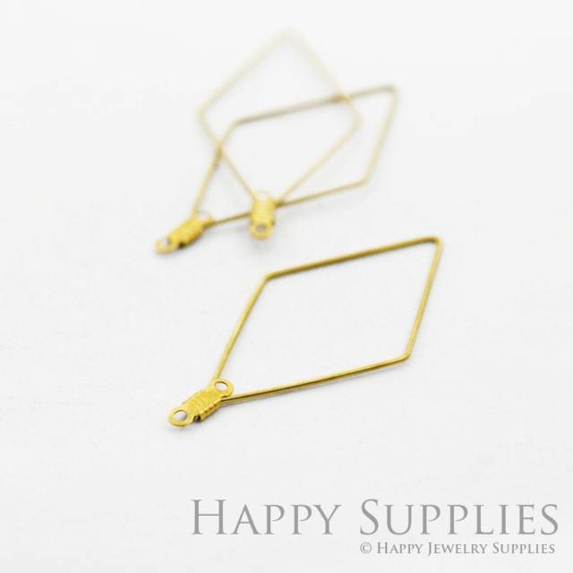 Brass Jewelry Charms,  Diamond Raw Brass Earring Charms, Brass Jewelry Pendants, Raw Brass Jewelry Findings, Brass Pendants Jewelry Wholesale (NZG68)