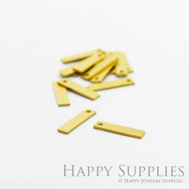 Brass Jewelry Charms,  Bar Raw Brass Earring Charms, Brass Jewelry Pendants, Raw Brass Jewelry Findings, Brass Pendants Jewelry Wholesale (NZG61)