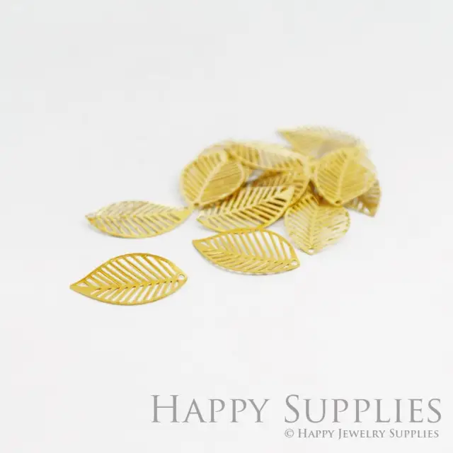 Brass Jewelry Charms,   Leaf Raw Brass Earring Charms, Brass Jewelry Pendants, Raw Brass Jewelry Findings, Brass Pendants Jewelry Wholesale (NZG97)