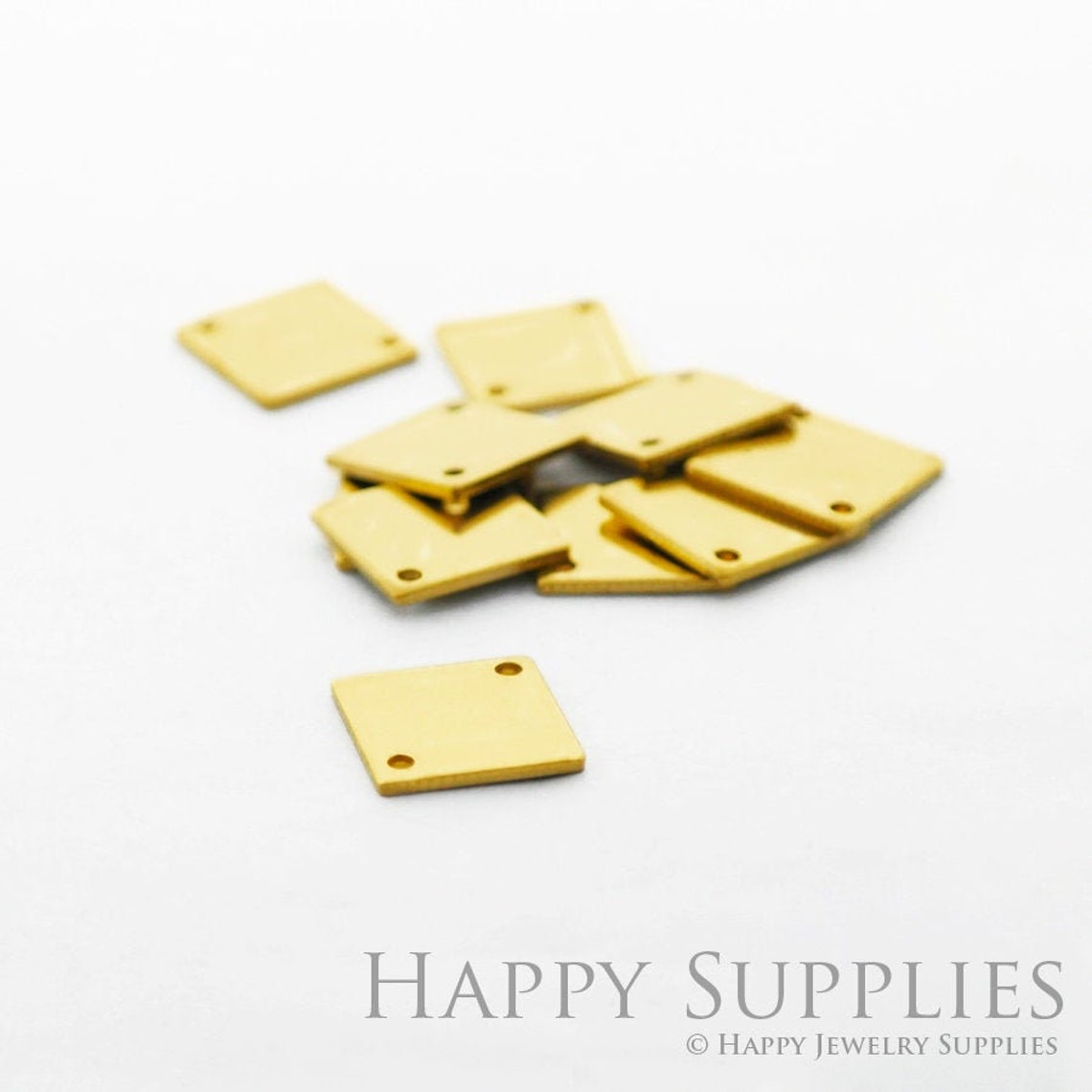 Brass Jewelry Charms,  Square Raw Brass Earring Charms, Brass Jewelry Pendants, Raw Brass Jewelry Findings, Brass Pendants Jewelry Wholesale (NZG67)