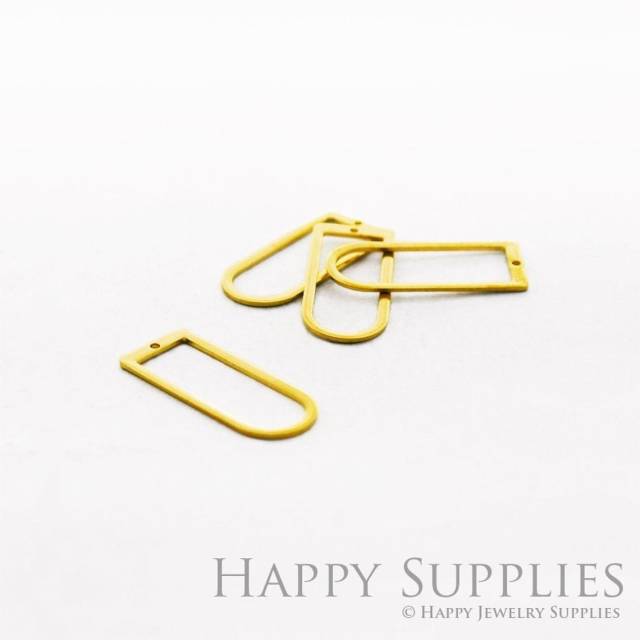 Brass Jewelry Charms, Geometric Raw Brass Earring Charms, Brass Jewelry Pendants, Raw Brass Jewelry Findings, Brass Pendants Jewelry Wholesale (NZG88)