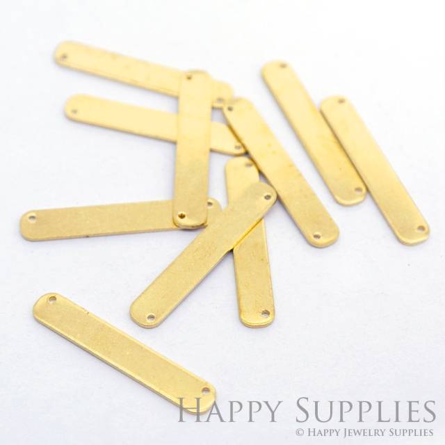 Brass Jewelry Charms, Bar Raw Brass Earring Charms, Brass Jewelry Pendants, Raw Brass Jewelry Findings, Brass Pendants Jewelry Wholesale (NZG179)