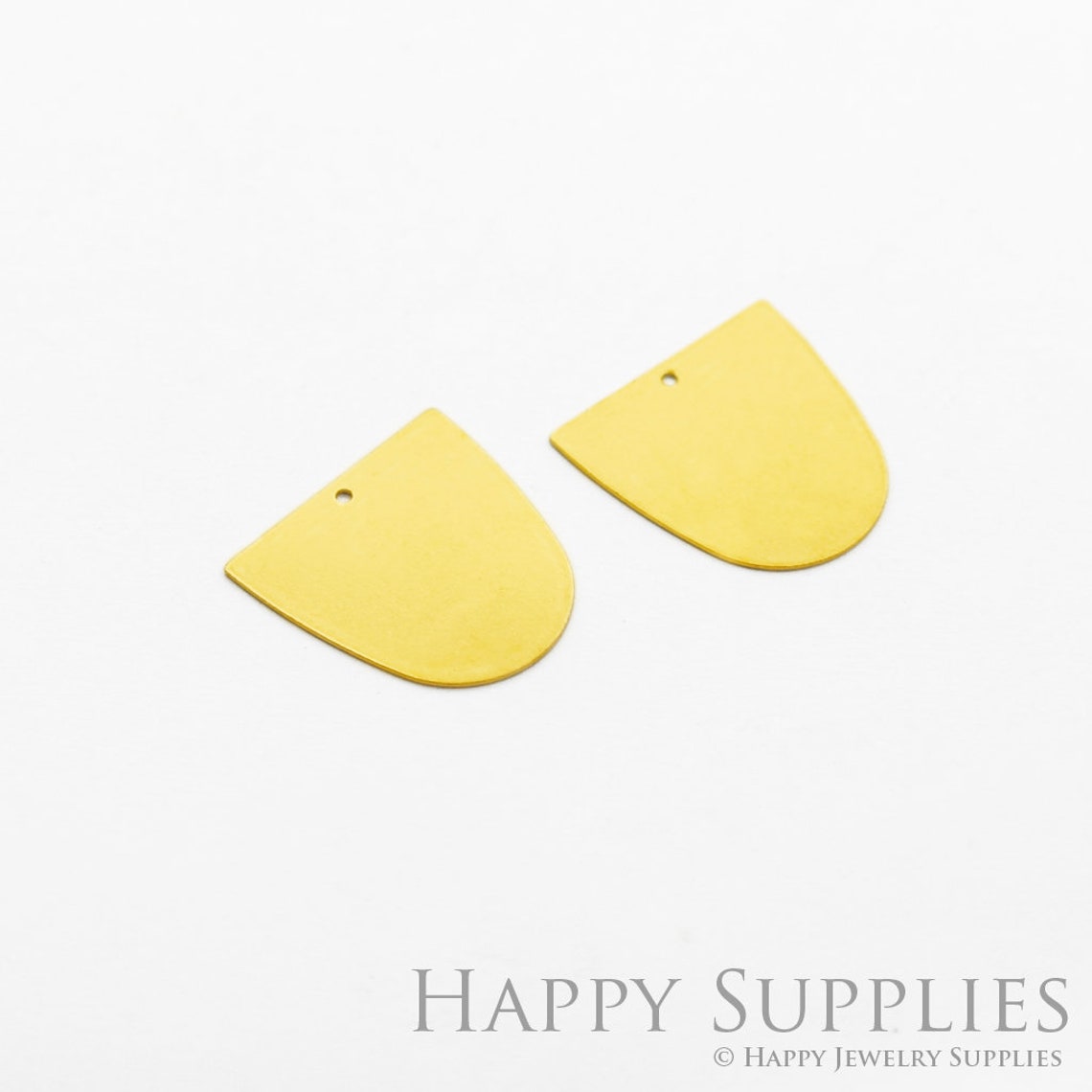 Brass Jewelry Charms, Semicircle Raw Brass Earring Charms, Brass Jewelry Pendants, Raw Brass Jewelry Findings, Brass Pendants Jewelry Wholesale (NZG162)