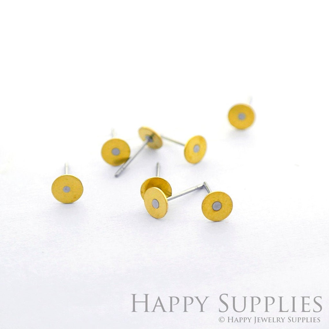 Brass Jewelry Charms,  Circle Raw Brass Earring Charms, Brass Jewelry Pendants, Raw Brass Jewelry Findings, Brass Pendants Jewelry Wholesale (NZG187)