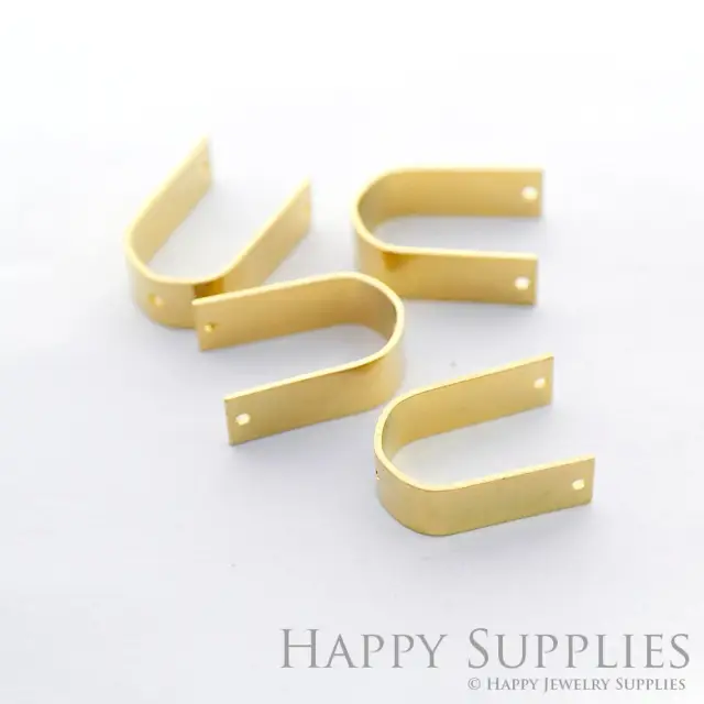 Brass Jewelry Charms, U Raw Brass Earring Charms, Brass Jewelry Pendants, Raw Brass Jewelry Findings, Brass Pendants Jewelry Wholesale (NZG192)