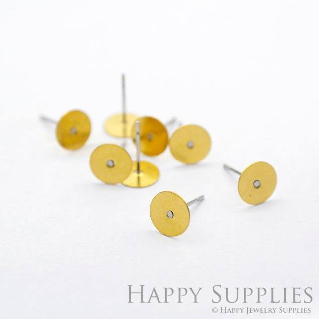 Brass Jewelry Charms,  Circle Raw Brass Earring Charms, Brass Jewelry Pendants, Raw Brass Jewelry Findings, Brass Pendants Jewelry Wholesale (NZG185)