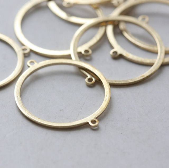 Brass Jewelry Charms, Circle Raw Brass Earring Charms, Brass Jewelry Pendants, Raw Brass Jewelry Findings, Brass Pendants Jewelry Wholesale (NZG159)