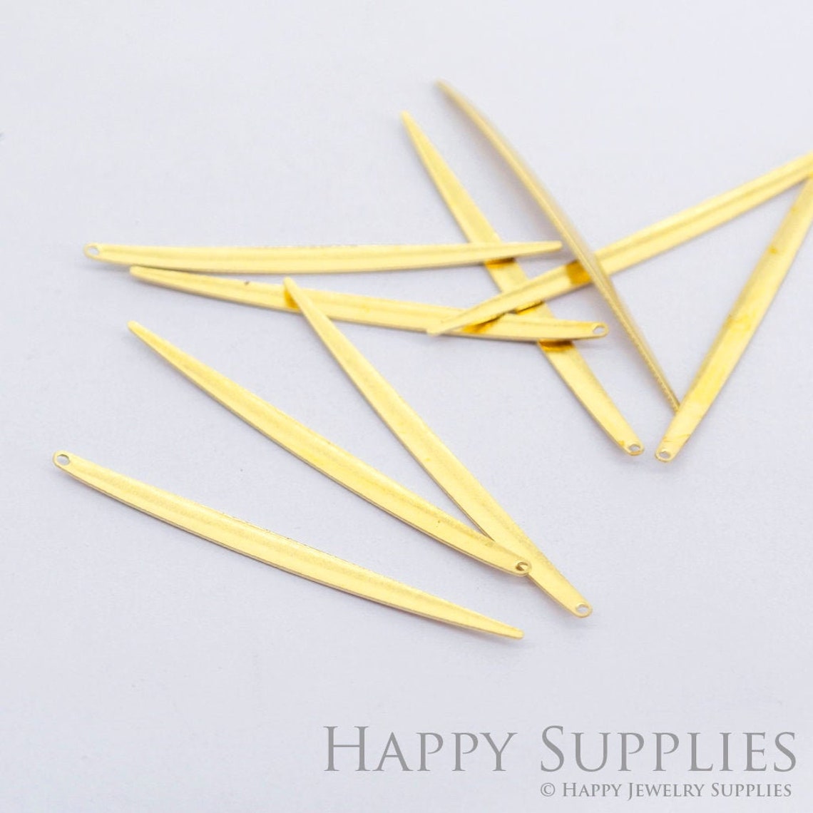 Brass Jewelry Charms, Minimalist Bar Raw Brass Earring Charms, Brass Jewelry Pendants, Raw Brass Jewelry Findings, Brass Pendants Jewelry Wholesale (NZG180)