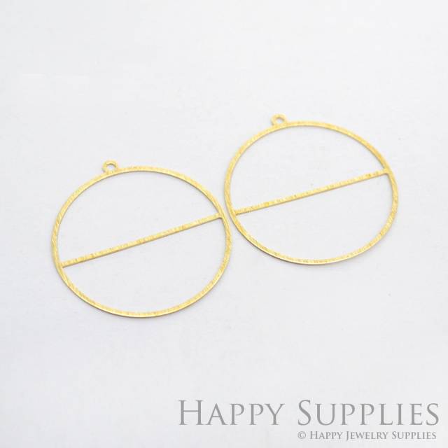 Brass Jewelry Charms, Textured Circle Raw Brass Earring Charms, Brass Jewelry Pendants, Raw Brass Jewelry Findings, Brass Pendants Jewelry Wholesale (NZG175)