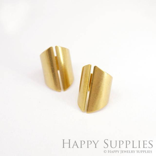 Brass Jewelry Charms, Geometric Raw Brass Earring Charms, Brass Jewelry Pendants, Raw Brass Jewelry Findings, Brass Pendants Jewelry Wholesale (NZG227)