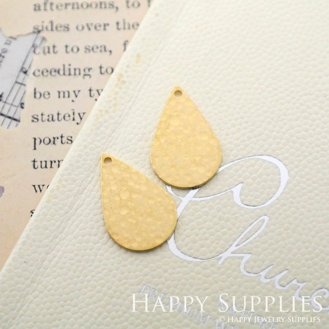 Brass Jewelry Charms, Drop Raw Brass Earring Charms, Brass Jewelry Pendants, Raw Brass Jewelry Findings, Brass Pendants Jewelry Wholesale (NZG242)