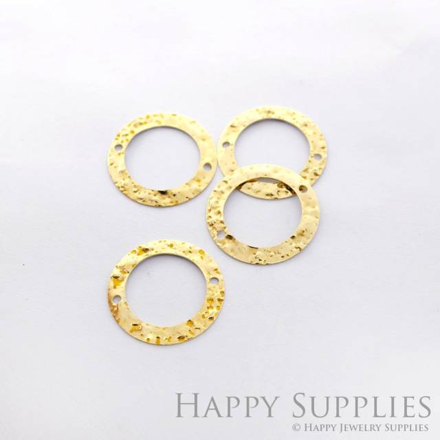 Brass Jewelry Charms, Circle Raw Brass Earring Charms, Brass Jewelry Pendants, Raw Brass Jewelry Findings, Brass Pendants Jewelry Wholesale (NZG208)