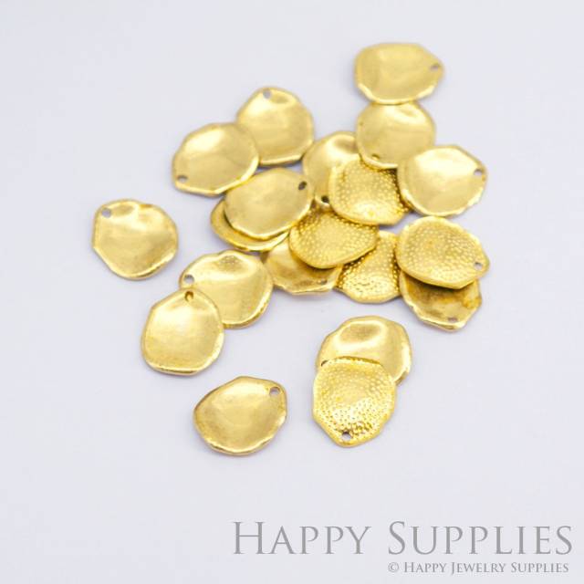 Brass Jewelry Charms, Circle Raw Brass Earring Charms, Brass Jewelry Pendants, Raw Brass Jewelry Findings, Brass Pendants Jewelry Wholesale (NZG232)