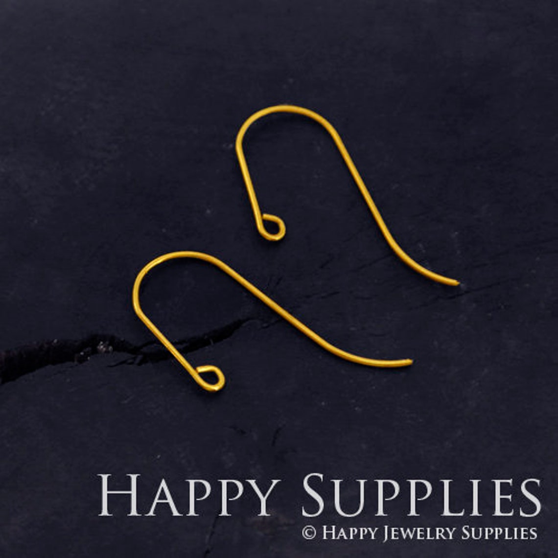 20Pcs 33mm High Quality Raw Brass Earring Hoop / Connector (NZG117)