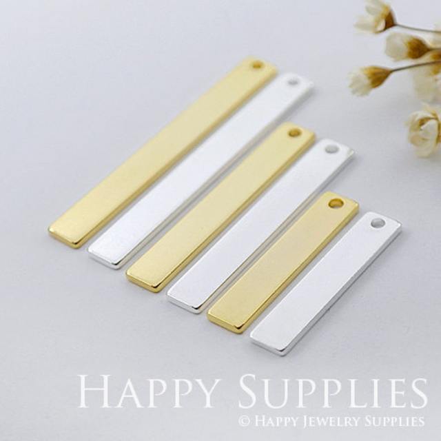 Brass Jewelry Charms, Bar Raw Brass Earring Charms, Brass Jewelry Pendants, Raw Brass Jewelry Findings, Brass Pendants Jewelry Wholesale (ZG114)