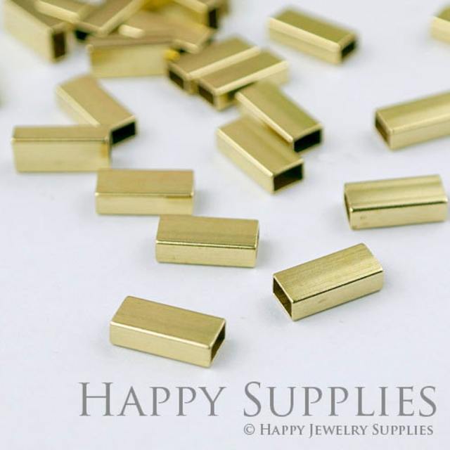 Brass Jewelry Charms, Tube Raw Brass Earring Charms, Brass Jewelry Pendants, Raw Brass Jewelry Findings, Brass Pendants Jewelry Wholesale (ZG168)