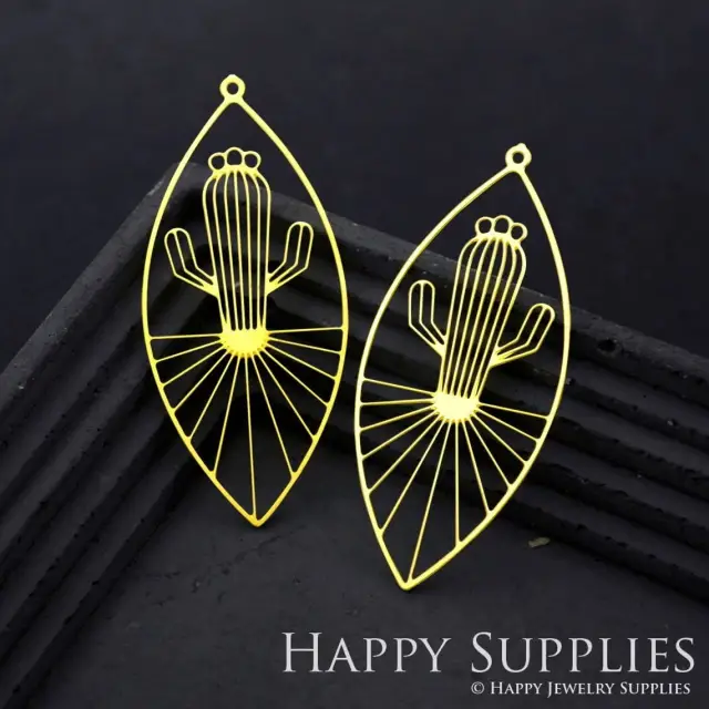 Brass Jewelry Charms, Drop Raw Brass Earring Charms, Brass Jewelry Pendants, Raw Brass Jewelry Findings, Brass Pendants Jewelry Wholesale (RD1905)