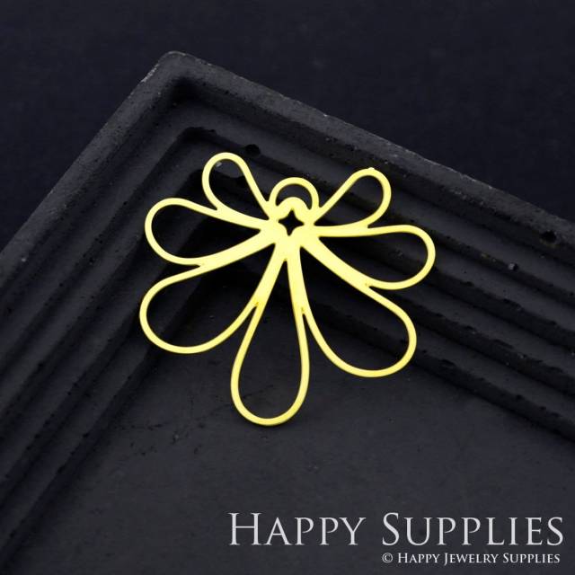 Brass Jewelry Charms, Leaf Raw Brass Earring Charms, Brass Jewelry Pendants, Raw Brass Jewelry Findings, Brass Pendants Jewelry Wholesale (RD1895)