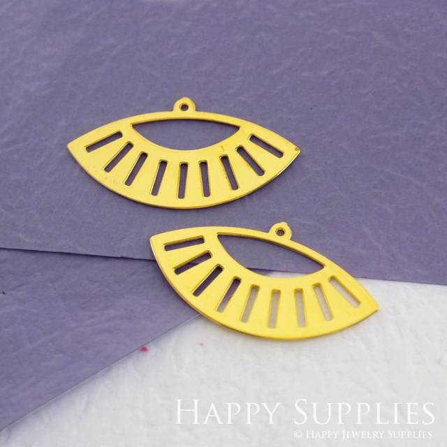 Brass Jewelry Charms, Drop Raw Brass Earring Charms, Brass Jewelry Pendants, Raw Brass Jewelry Findings, Brass Pendants Jewelry Wholesale (RD1867)