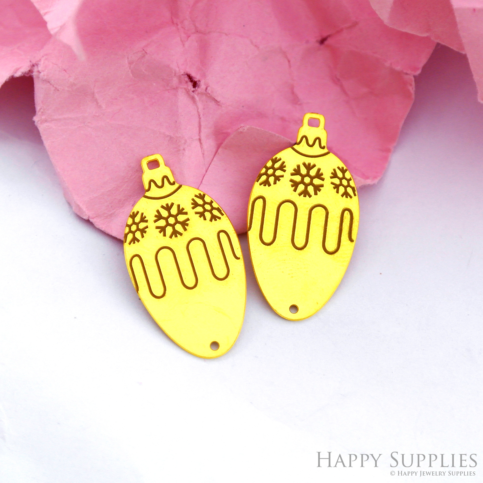 Making Jewelry Findings Raw Brass Bead Pendant Laser Cut Engraved Black Decoration Ball Charm For DIY Necklace Earrings(ERD322)