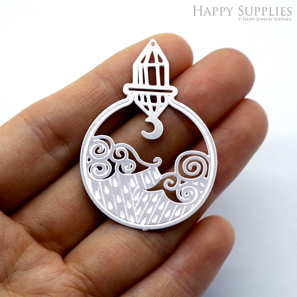 Corroded Stainless Steel Jewelry Charms,Bottle Corroded Stainless Steel Earring Charms, Corroded Stainless Steel Silver Jewelry Pendants, Corroded Stainless Steel Silver Jewelry Findings, Corroded Stainless Steel Pendants Jewelry Wholesale (SSB522)