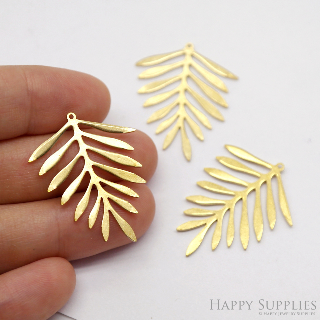 Brass Jewelry Charms,Leaves Raw Brass Earring Charms, Brass Jewelry Pendants, Raw Brass Jewelry Findings, Brass Pendants Jewelry Wholesale (NZG333)