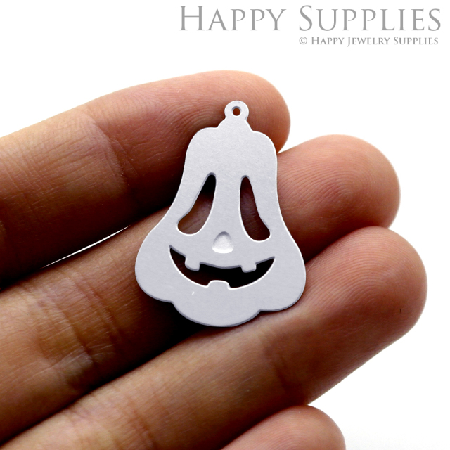 Corroded Stainless Steel Jewelry Charms, Pumpkin Corroded Stainless Steel Earring Charms, Corroded Stainless Steel Silver Jewelry Pendants, Corroded Stainless Steel Silver Jewelry Findings, Corroded Stainless Steel Pendants Jewelry Wholesale (SSB312)