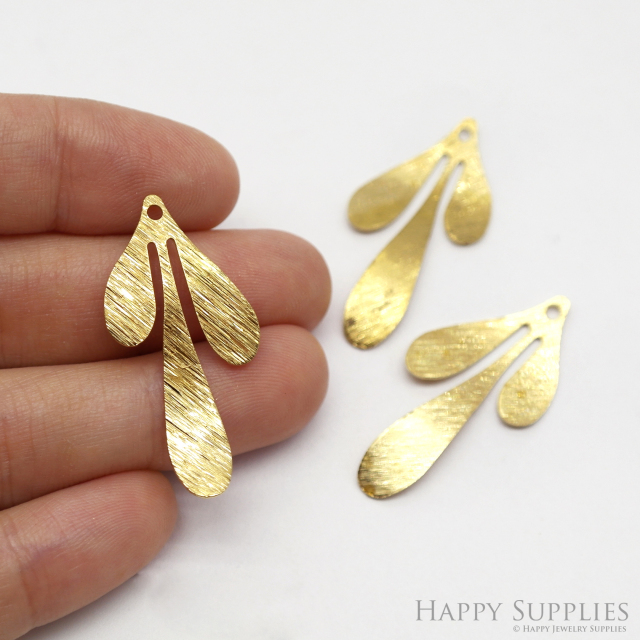 Brass Jewelry Charms,Leaves Raw Brass Earring Charms, Brass Jewelry Pendants, Raw Brass Jewelry Findings, Brass Pendants Jewelry Wholesale (NZG332)