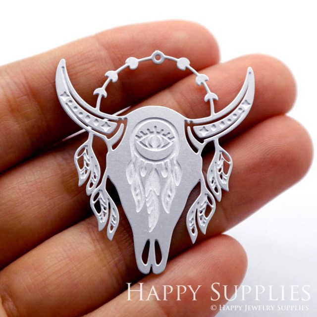 Corroded Stainless Steel Jewelry Charms, Ox Corroded Stainless Steel Earring Charms, Corroded Stainless Steel Silver Jewelry Pendants, Corroded Stainless Steel Silver Jewelry Findings, Corroded Stainless Steel Pendants Jewelry Wholesale (SSB436)