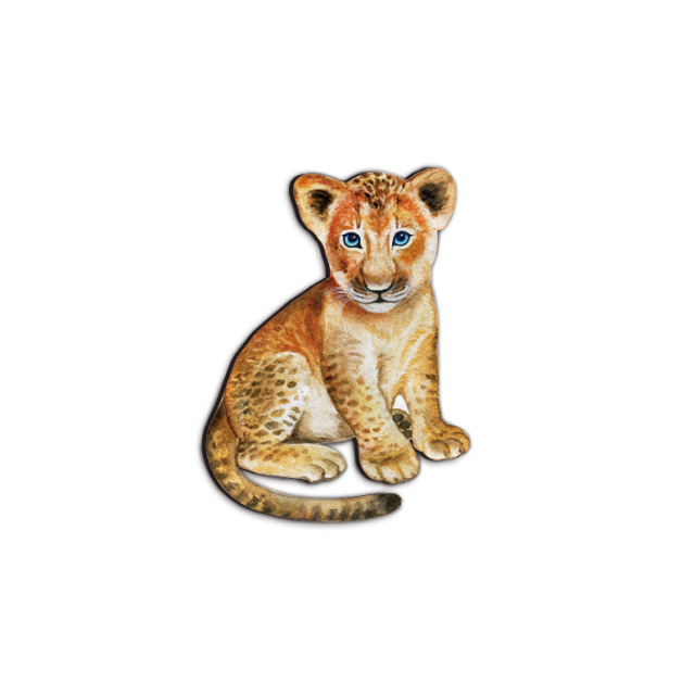 Handmade Jewelry Making Supplies Beads Cut Wooden Charm Leopard DIY Necklace Earring Brooch (CW174)