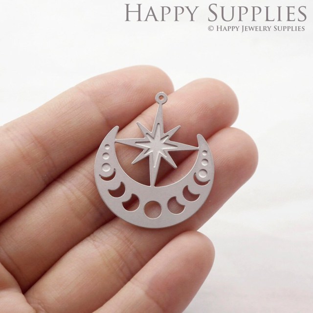 Corroded Stainless Steel Jewelry Charms, Geometry Corroded Stainless Steel Earring Charms, Corroded Stainless Steel Silver Jewelry Pendants, Corroded Stainless Steel Silver Jewelry Findings, Corroded Stainless Steel Pendants Jewelry Wholesale (SSB149)