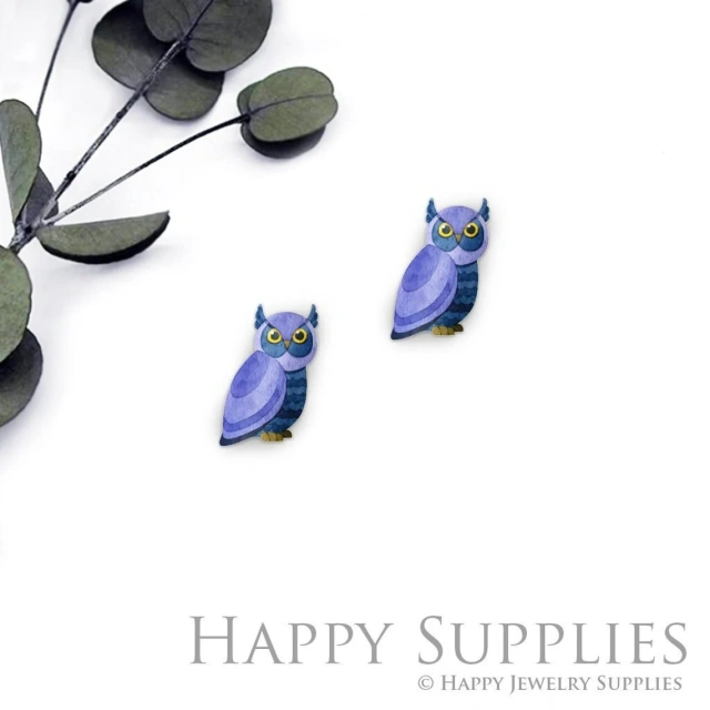 Acrylic Earrings Charms ,Owl Acrylic Resin Charms ,Resin Earrings Charm ,Acrylic Jewelry Findings ,Acrylic Earrings Supply (AR610)