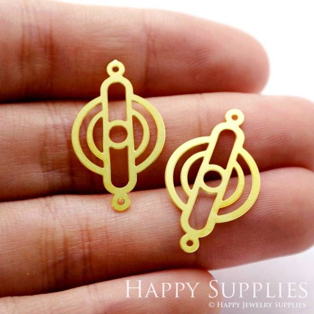 Brass Jewelry Charms, Sun Geometry Raw Brass Earring Charms, Brass Jewelry Pendants, Raw Brass Jewelry Findings, Brass Pendants Jewelry Wholesale (RD1091)