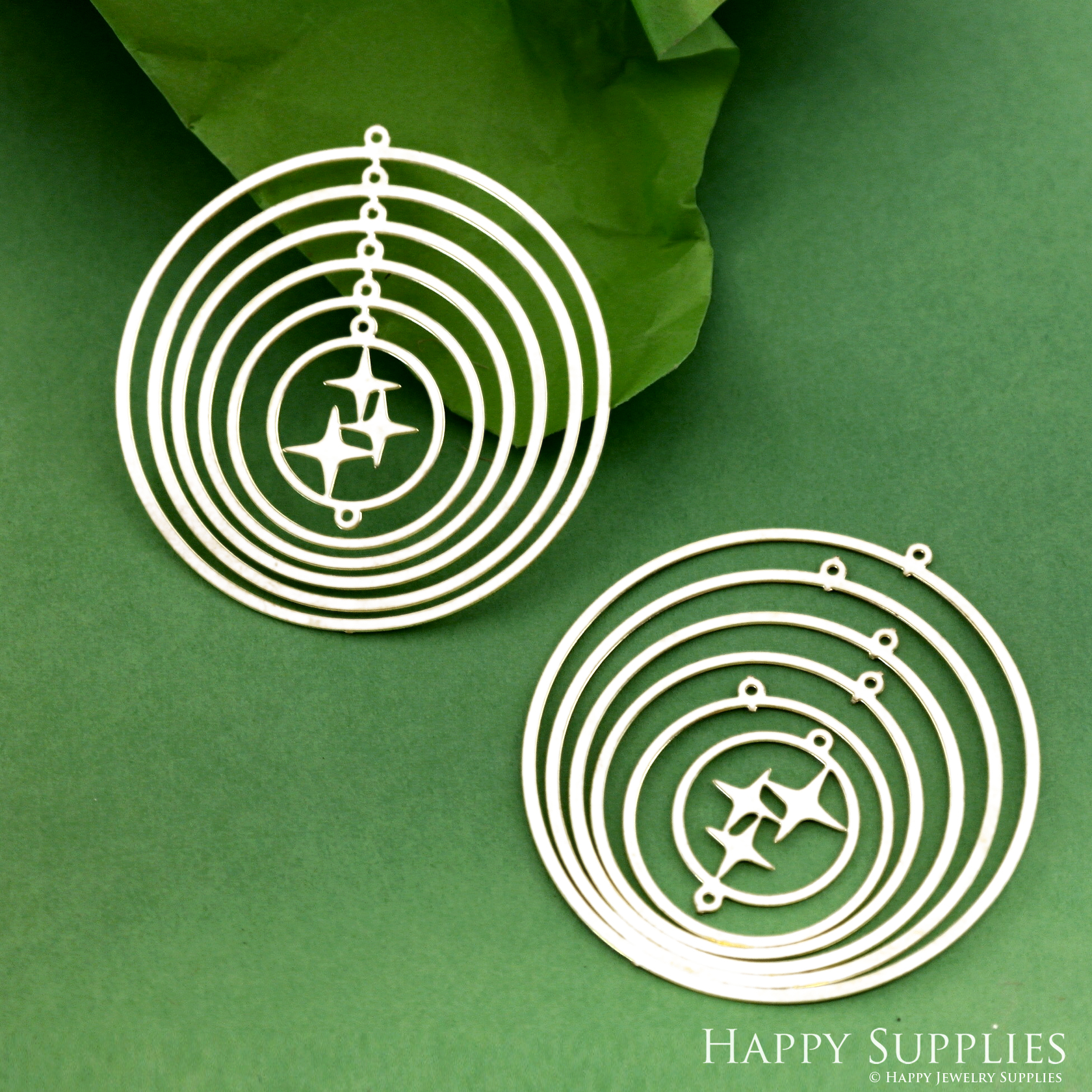 Stainless Steel Jewelry Charms, Circle Stainless Steel Earring Charms, Stainless Steel Silver Jewelry Pendants, Stainless Steel Silver Jewelry Findings, Stainless Steel Pendants Jewelry Wholesale (SSD2437)