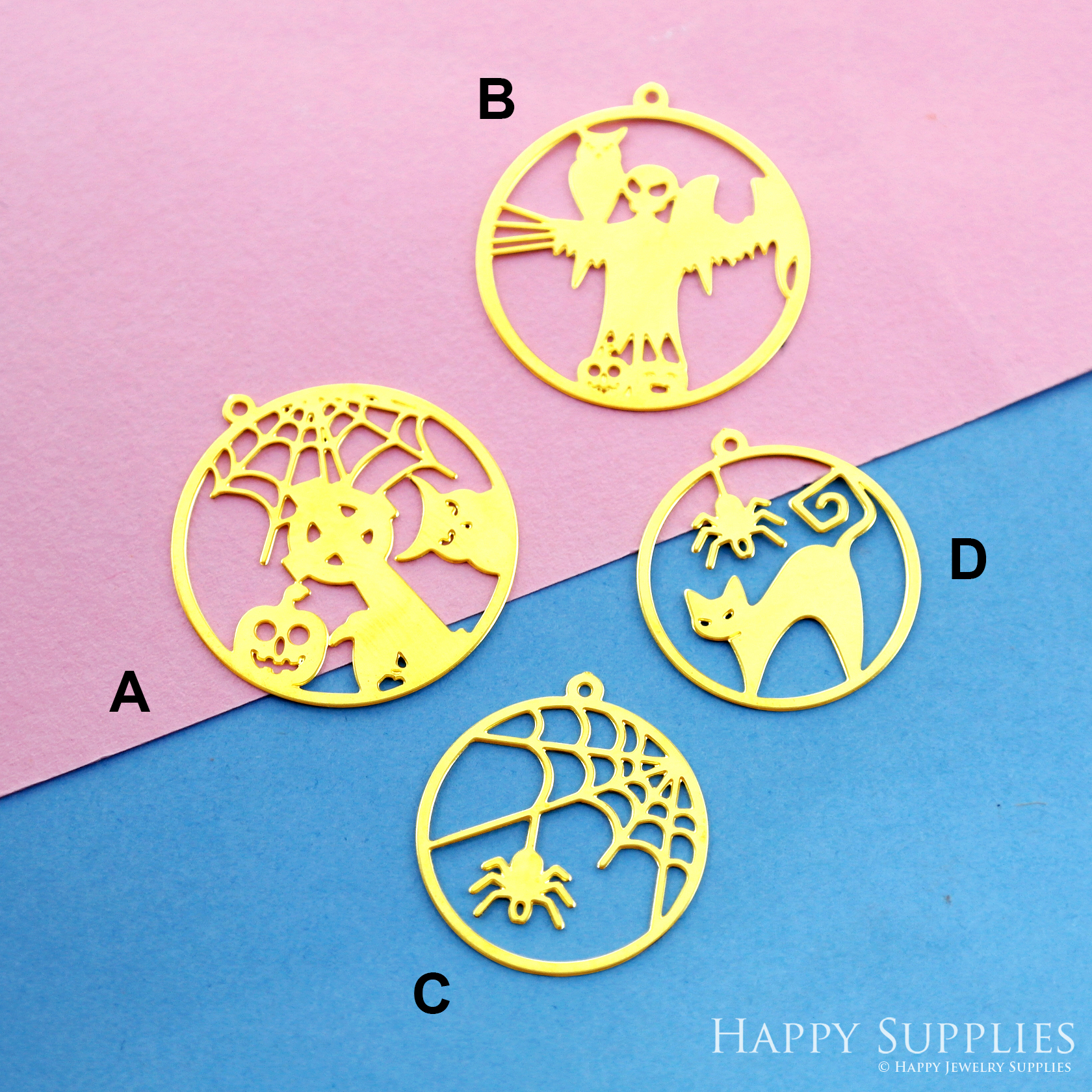 Stainless Steel Jewelry Charms, Halloween Stainless Steel Earring Charms, Stainless Steel Silver Jewelry Pendants, Stainless Steel Silver Jewelry Findings, Stainless Steel Pendants Jewelry Wholesale (SSD2421)