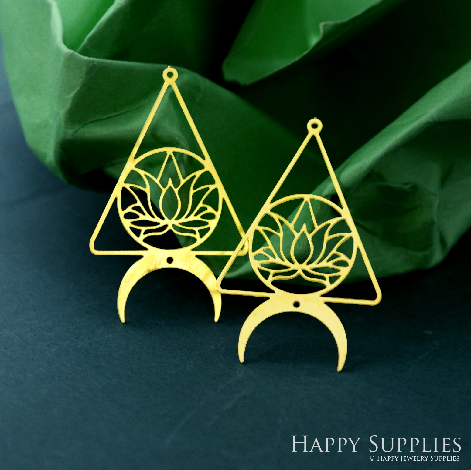 Stainless Steel Jewelry Charms, Lotus Stainless Steel Earring Charms, Stainless Steel Silver Jewelry Pendants, Stainless Steel Silver Jewelry Findings, Stainless Steel Pendants Jewelry Wholesale (SSD2490)