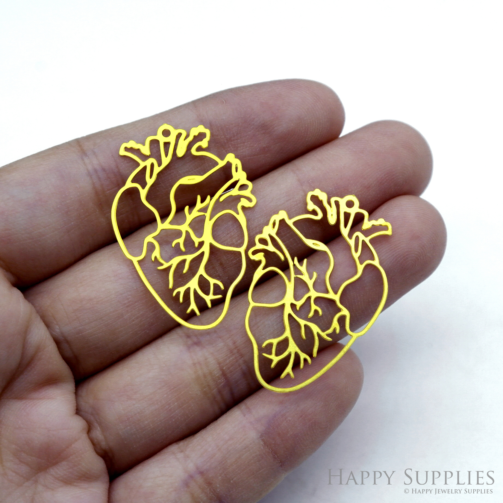 Stainless Steel Jewelry Charms, Heart Stainless Steel Earring Charms, Stainless Steel Silver Jewelry Pendants, Stainless Steel Silver Jewelry Findings, Stainless Steel Pendants Jewelry Wholesale (SSD2526)