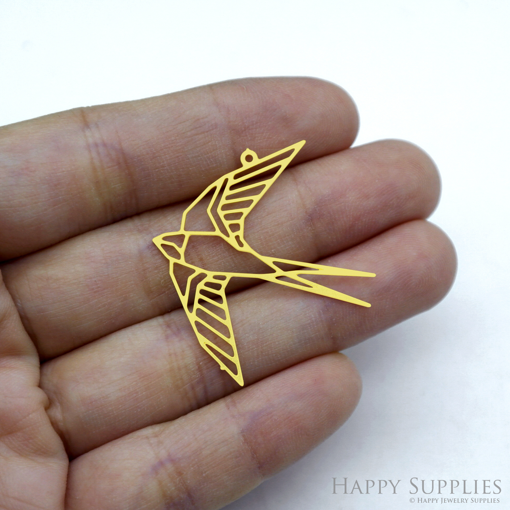 Stainless Steel Jewelry Charms, Swallow Stainless Steel Earring Charms, Stainless Steel Silver Jewelry Pendants, Stainless Steel Silver Jewelry Findings, Stainless Steel Pendants Jewelry Wholesale (SSD2519)