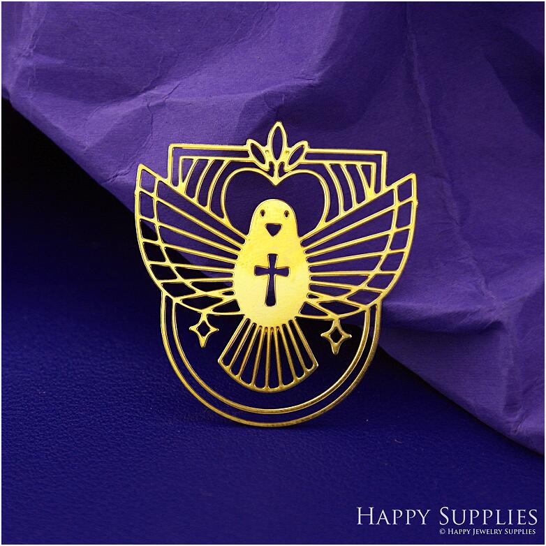 Stainless Steel Jewelry Charms, Bird Stainless Steel Earring Charms, Stainless Steel Silver Jewelry Pendants, Stainless Steel Silver Jewelry Findings, Stainless Steel Pendants Jewelry Wholesale (SSD2670)