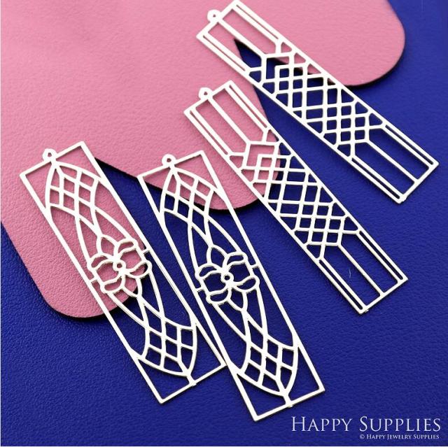 Stainless Steel Jewelry Charms, Geometric Stainless Steel Earring Charms, Stainless Steel Silver Jewelry Pendants, Stainless Steel Silver Jewelry Findings, Stainless Steel Pendants Jewelry Wholesale (SSD2672)