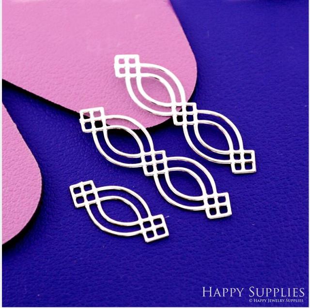 Stainless Steel Jewelry Charms, Geometric Stainless Steel Earring Charms, Stainless Steel Silver Jewelry Pendants, Stainless Steel Silver Jewelry Findings, Stainless Steel Pendants Jewelry Wholesale (SSD2675)